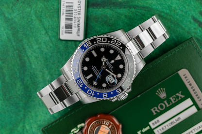 Rolex GMT-Master II 116710BLNR Batman Black Dial Blue Black Ceramic Bezel - Sydney
