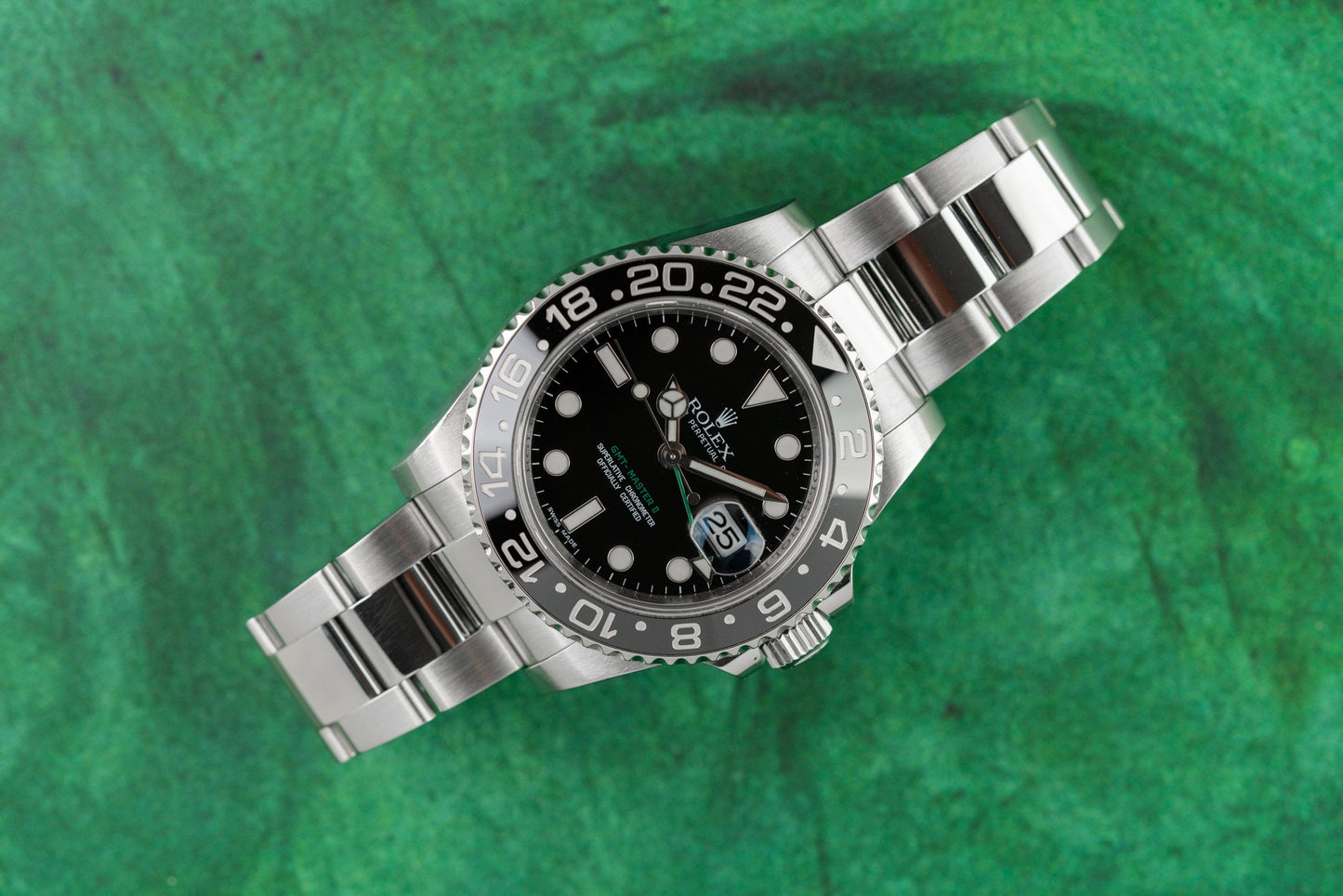 Rolex GMT-Master II 116710LN Black Dial Stainless Steel 2010 - The Watch Business Sydney