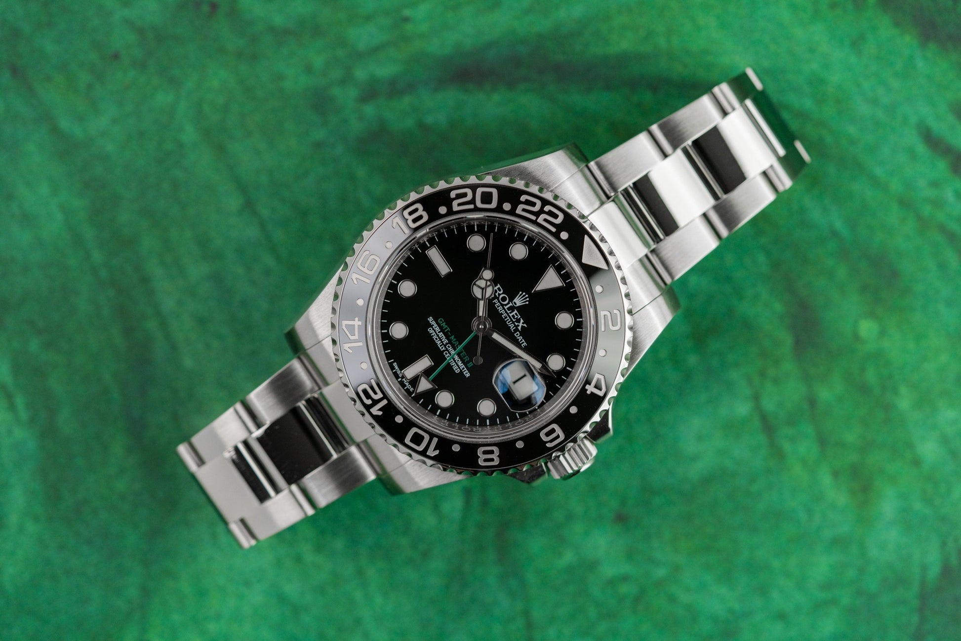Rolex GMT-Master II 116710LN Black Dial Stainless Steel 2018 Model