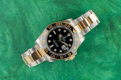 Rolex GMT-Master II 116713LN Black Dial Green GMT Hand - Sydney
