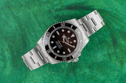 Rolex Submariner No Date 124060 Black Dial Black Ceramic Bezel - The Watch Business Sydney