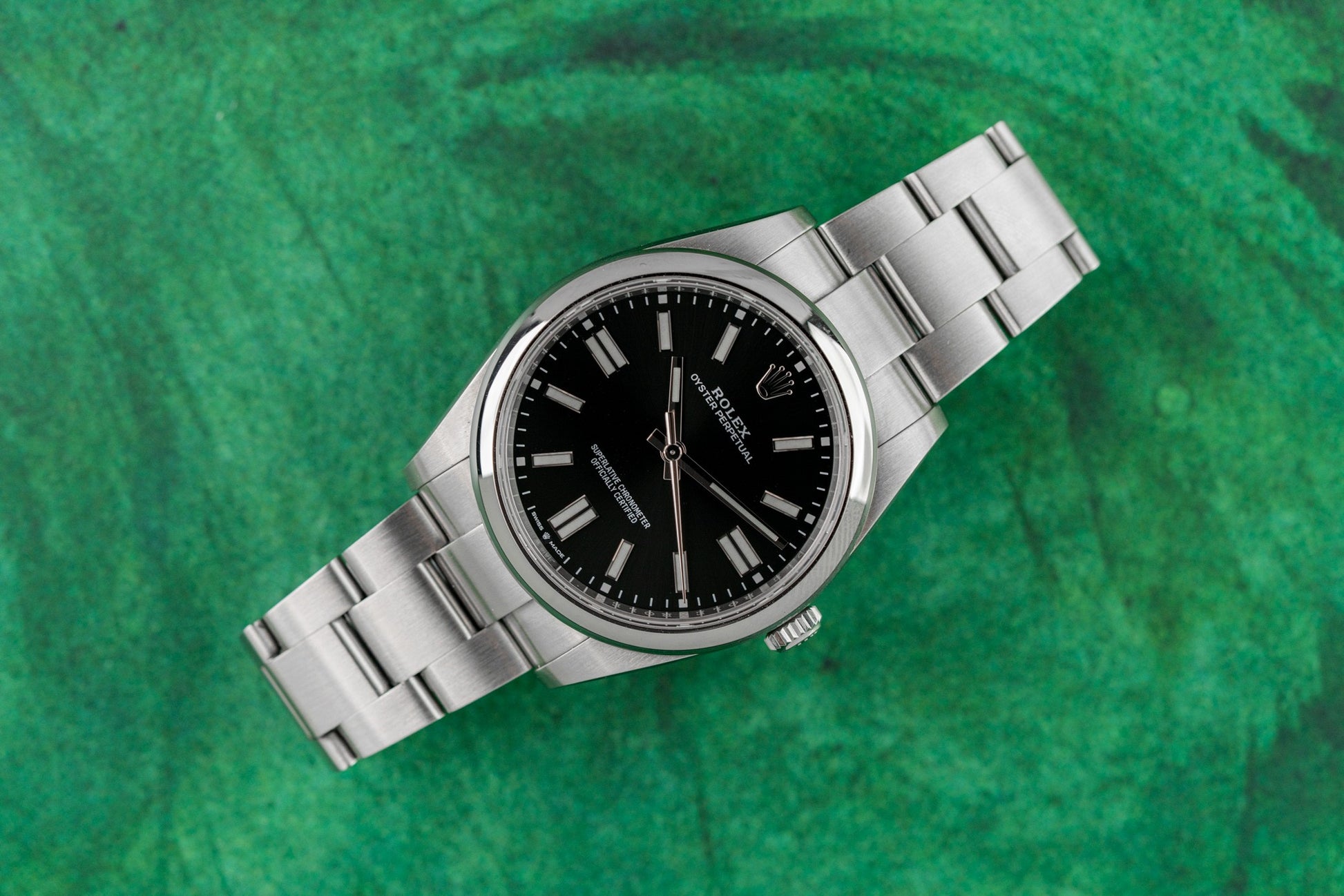 Rolex Oyster Perpetual 41 Black Dial 124300 Stainless Steel 2022 Model