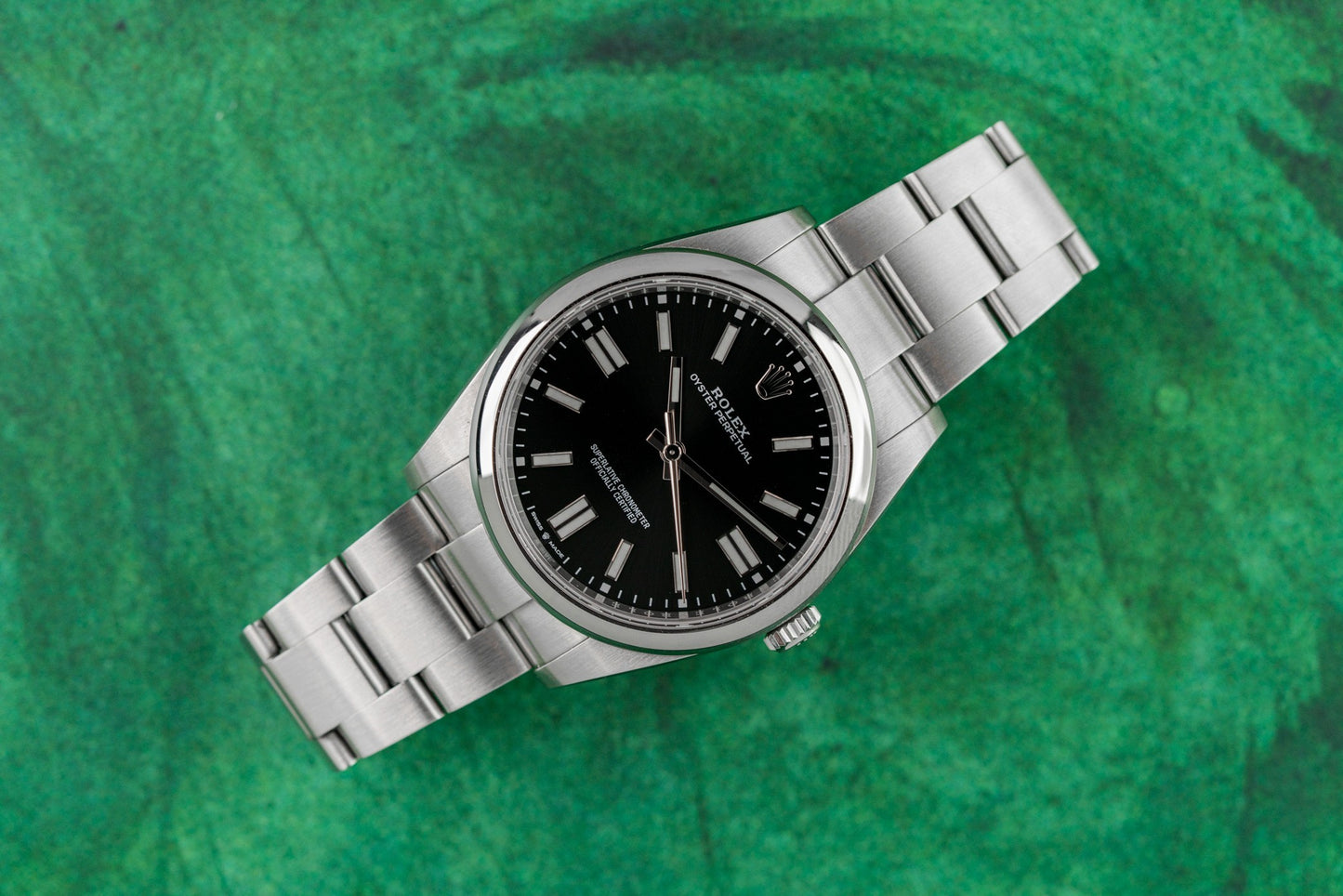 Rolex Oyster Perpetual 41 Black Dial 124300 - The Watch Business Sydney
