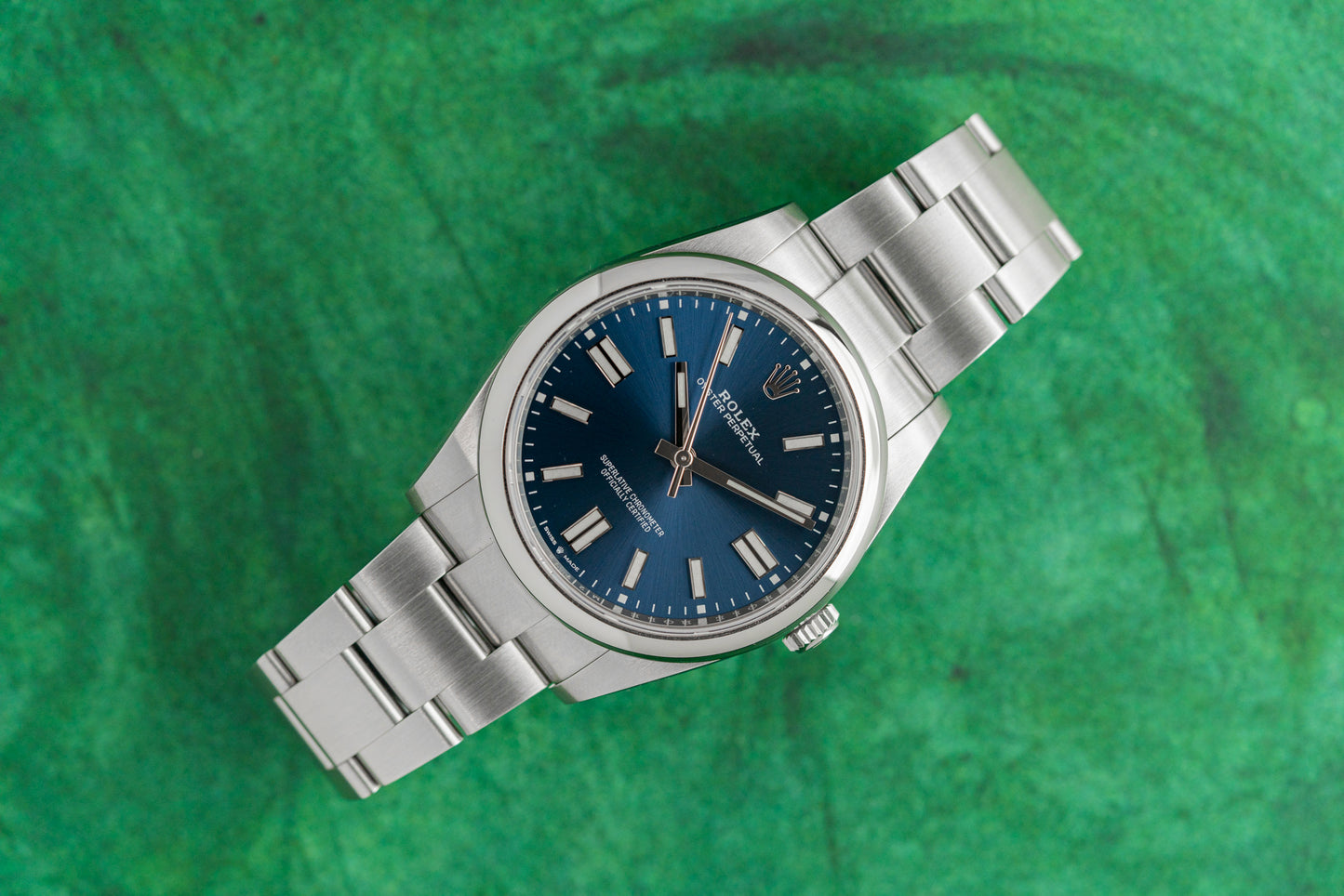 Rolex Oyster Perpetual 41 Blue Dial 124300 Stainless Steel 2022 Model