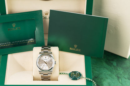 Rolex Oyster Perpetual 36 126000 Oyster Stainless Steel Bracelet - The Watch Business Sydney