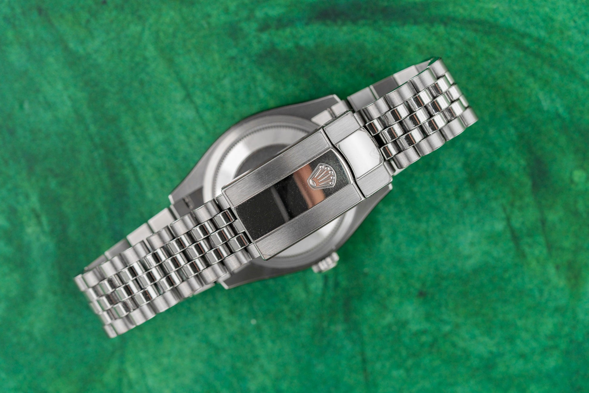 Rolex Datejust 36 126200 Blue Index Dial Stainless Steel Case Smooth Bezel - The Watch Business Sydney CBD
