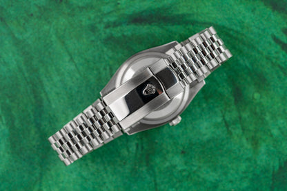 Rolex Datejust 36 Blue Diamond Dial 126234 Stainless Steel Jubilee Fluted 2023 Model