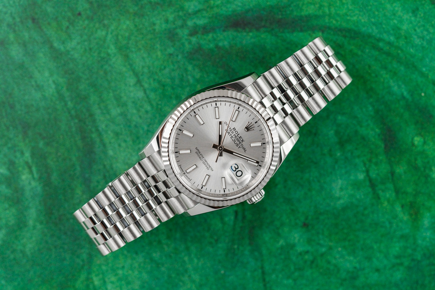 Rolex Datejust 36 Silver Dial 126234 Stainless Steel Jubilee Fluted 2024 Model