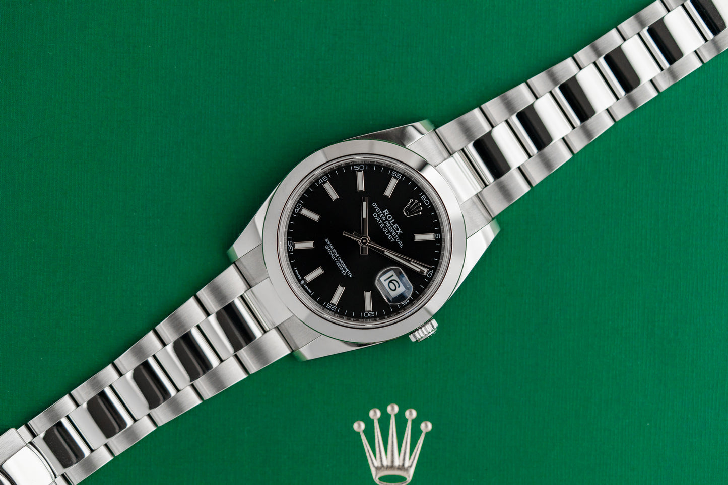 Rolex Datejust 41 126300 Black Dial Stainless Steel 2022 Model