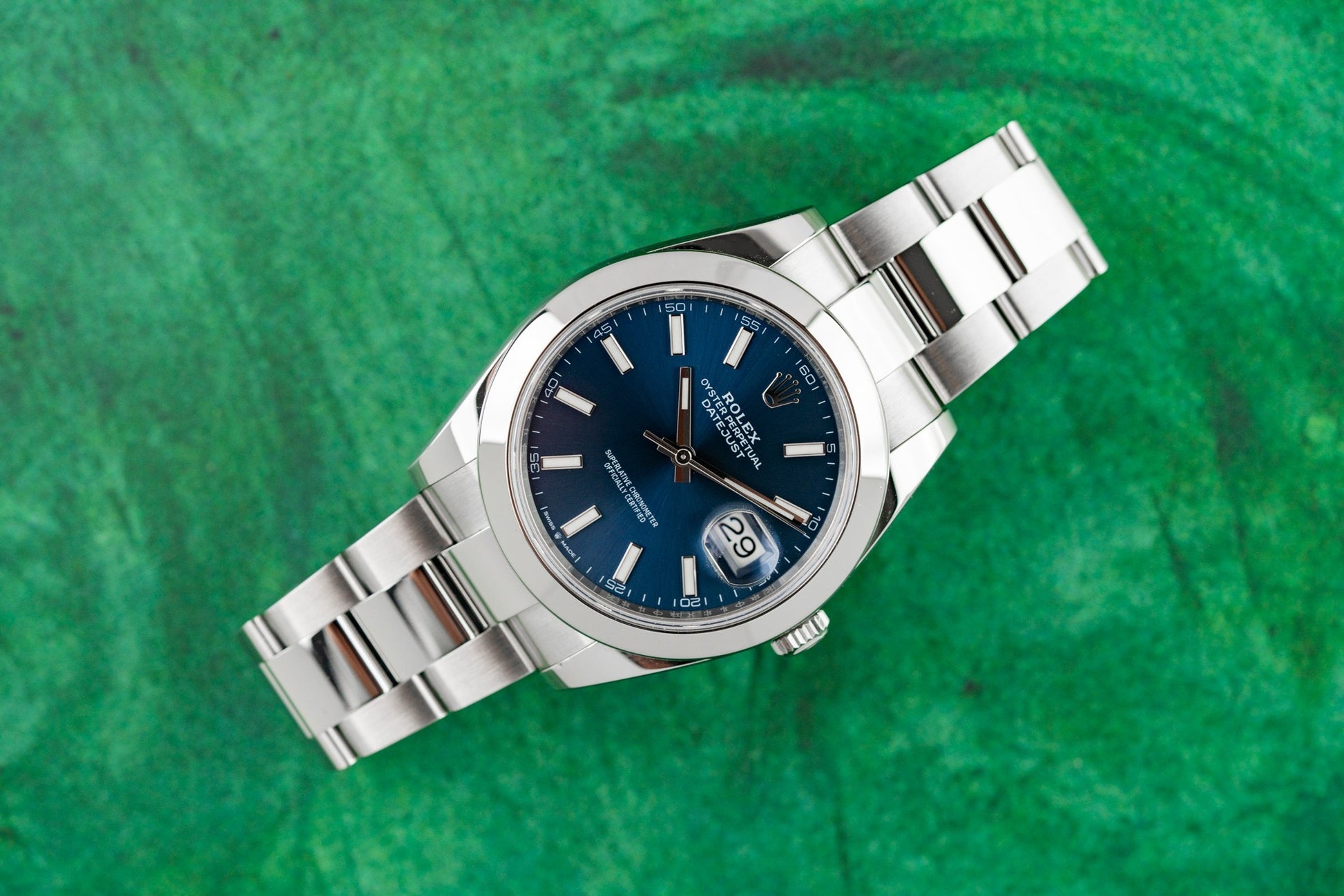 Rolex Datejust 41 Blue Dial 126300 Stainless Steel 2022 Model