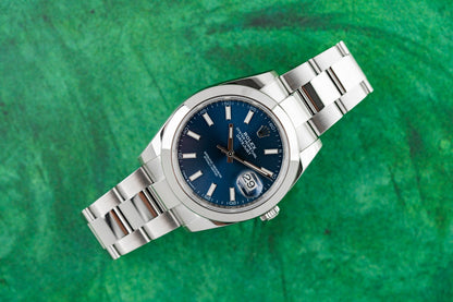 Rolex Datejust 41 Blue Dial 126300 Stainless Steel 2022 Model