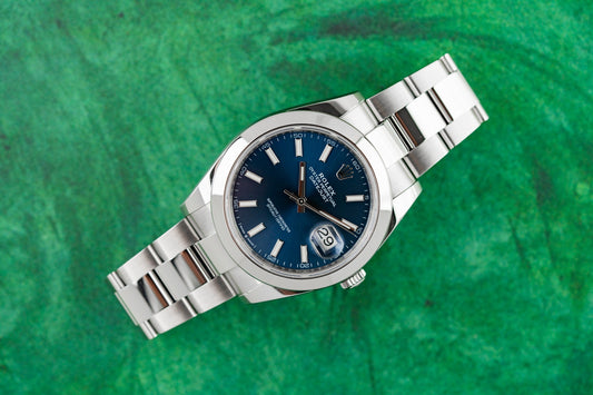Rolex Datejust 41 Blue Dial 126300 Stainless Steel 2022 Model