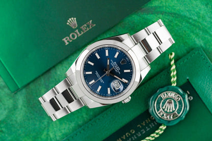 Rolex Datejust 41 Blue Dial 126300 Stainless Steel 2022
