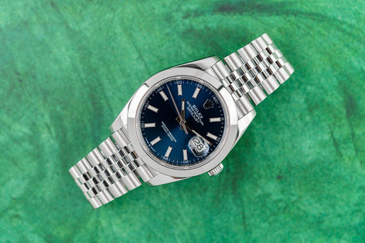 Rolex Datejust 41 Blue Dial 126300 Jubilee Bracelet 2020 model