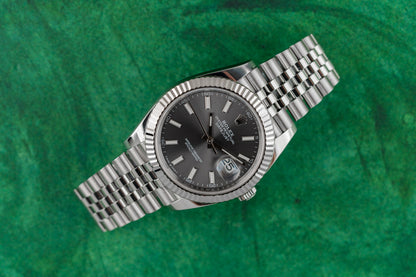 Rolex Datejust 41 Rhodium Dial 126334 - The Watch Business Sydney