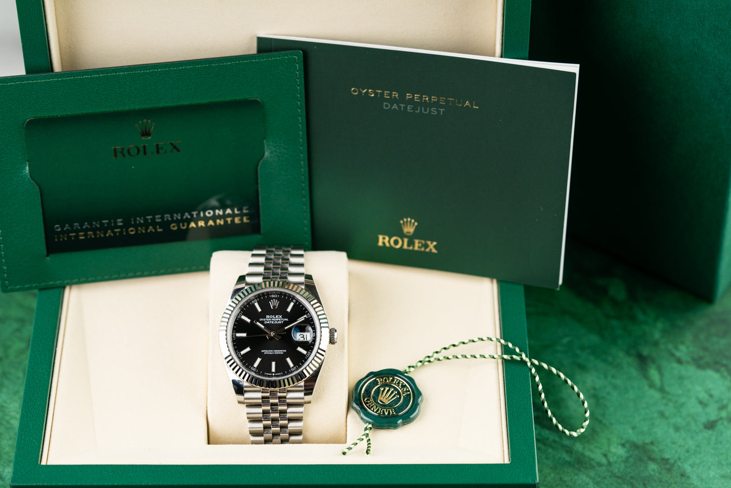 Rolex Datejust 41 black Dial 126334 Jubilee Fluted 2025 Model