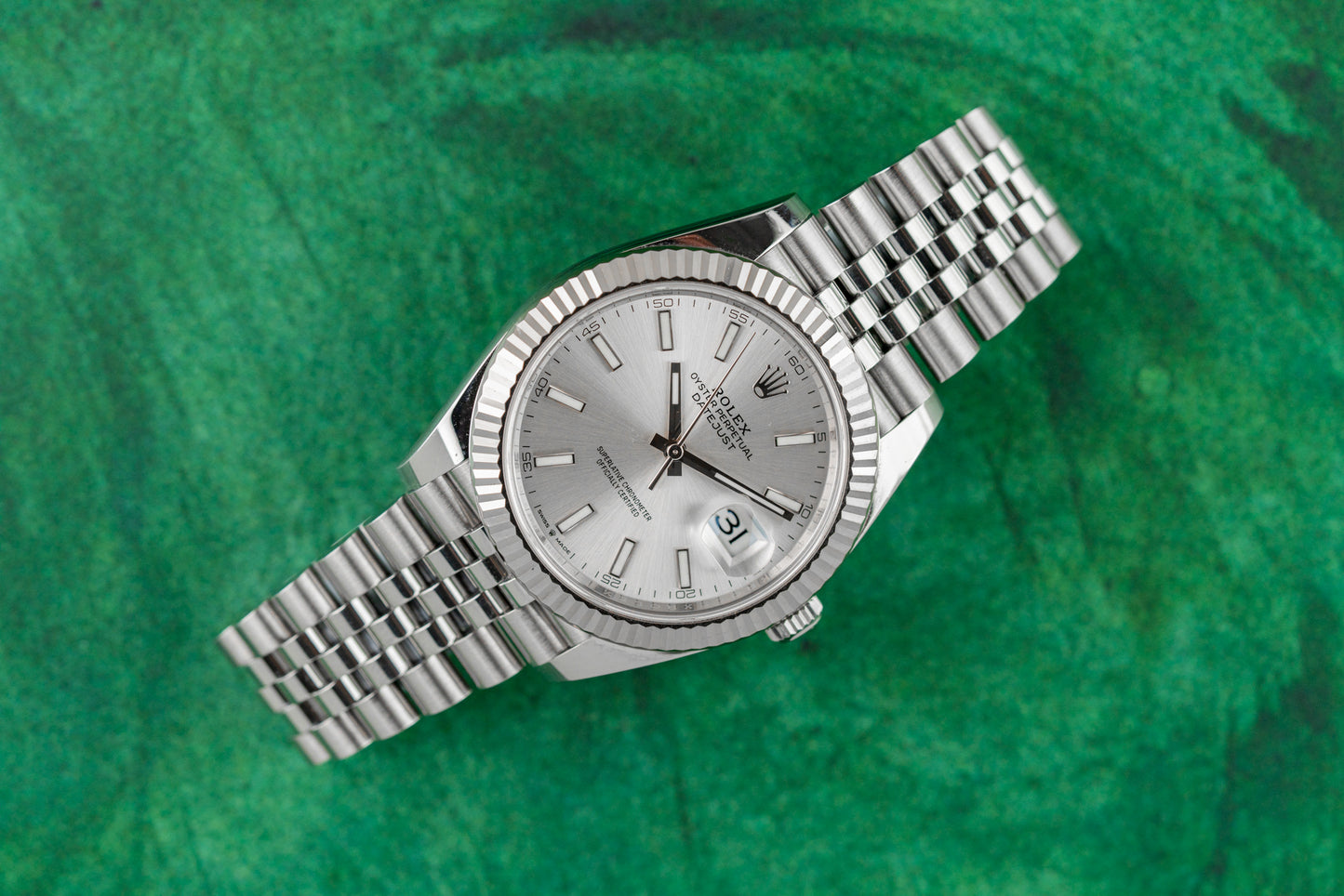 Rolex Datejust 41 Silver Dial 126334 Jubilee Fluted 2023 Model