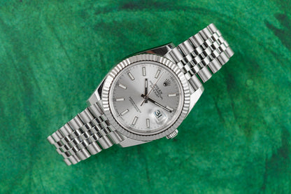Rolex Datejust 41 Silver Dial 126334 Jubilee Fluted 2023 Model