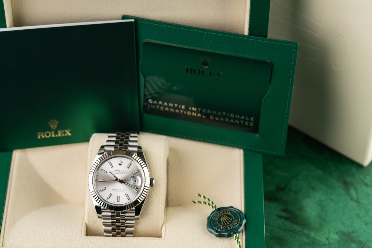 Rolex Datejust 41 Silver Dial 126334 Jubilee Fluted 2023 Model