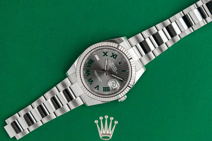 Rolex Datejust 41 Wimbledon Dial 126334 Oyster Bracelet 2021 Model