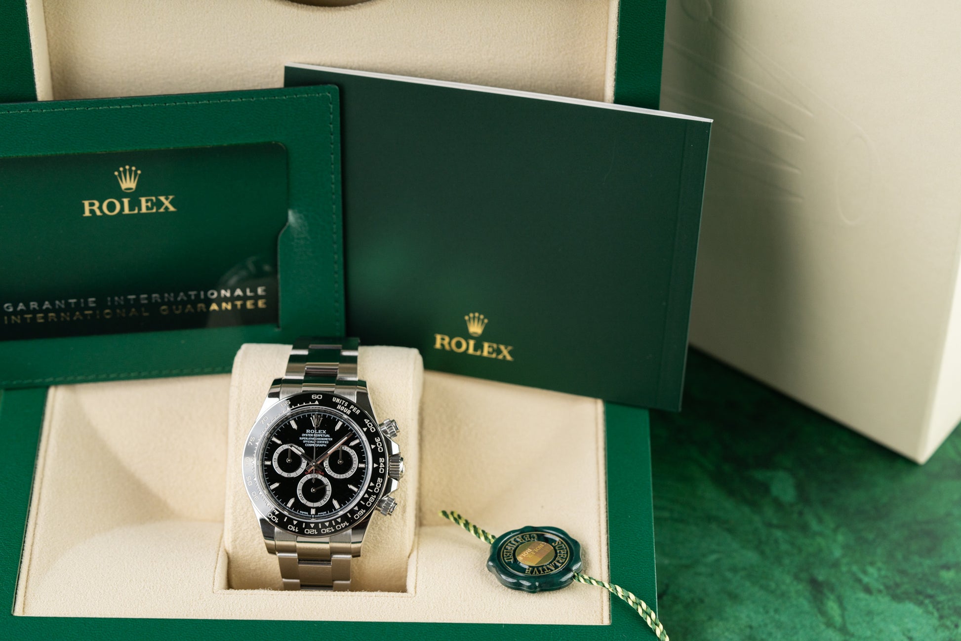 Rolex Daytona 126500LN Black Dial Stainless Steel 2023 Model