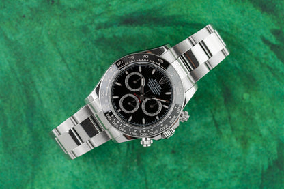 Rolex Daytona 126500LN Black Dial Stainless Steel 2023 Model