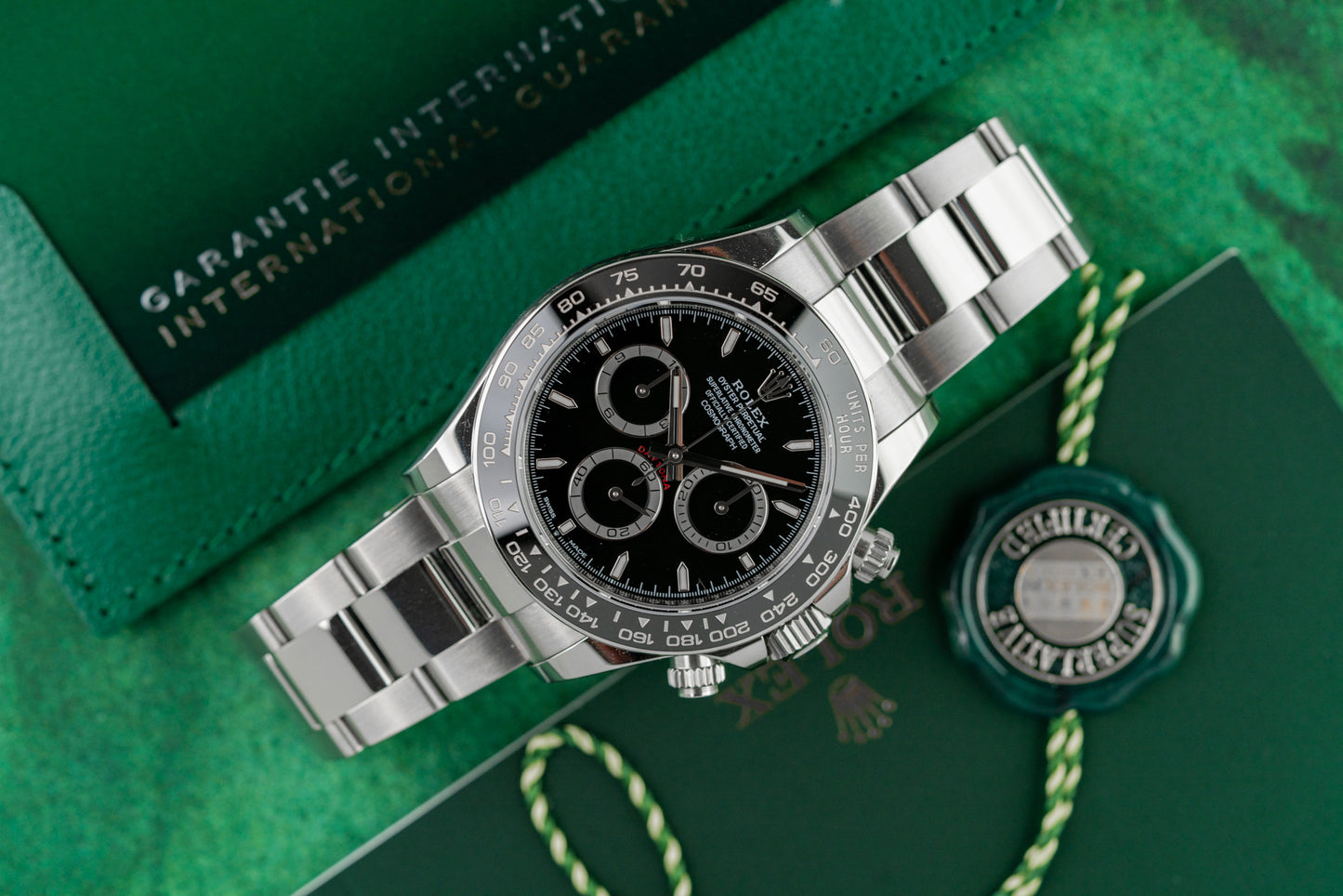 Rolex Daytona 126500LN Black Dial Stainless Steel 2023 Model