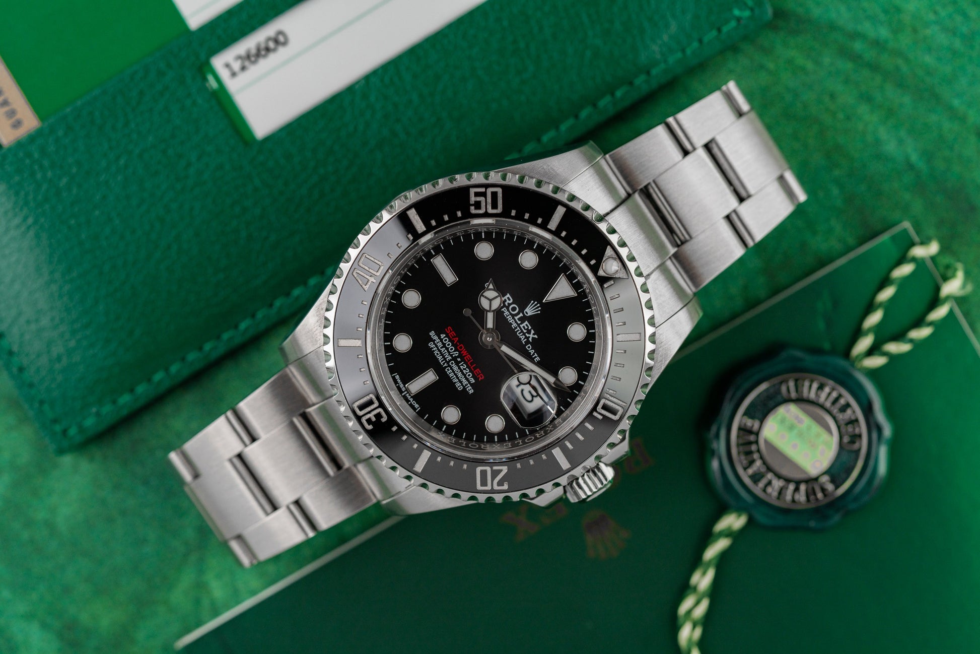 Rolex Sea-Dweller 43 Stainless Steel 126600 MK1 Dial 2018 Model