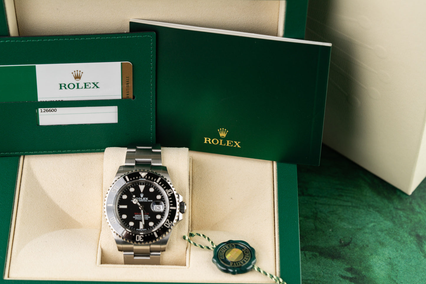 Rolex Sea-Dweller 43 Stainless Steel 126600 MK1 Dial 2018 Model