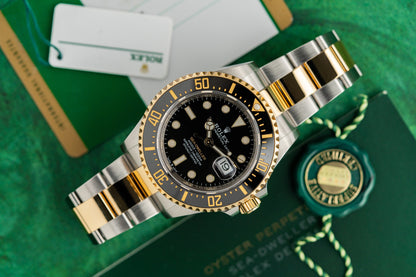 Rolex Sea-Dweller 126603 Two Tone Yellow Gold 2020 Model