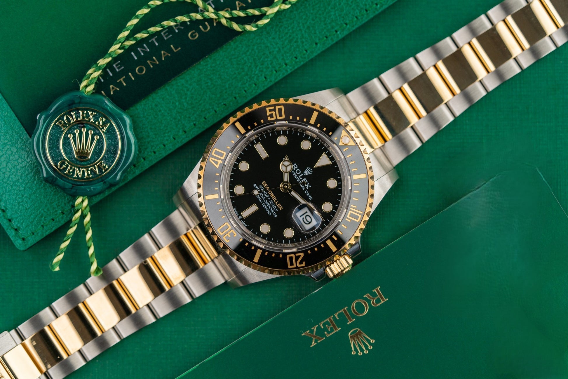 Rolex Sea-Dweller 43 Two Tone 126603 Yellow Gold 2022 Model