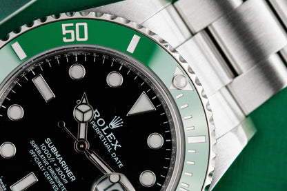 Rolex Submariner Date 41mm 'Starbucks' 126610LV Green Bezel 2020 Model 