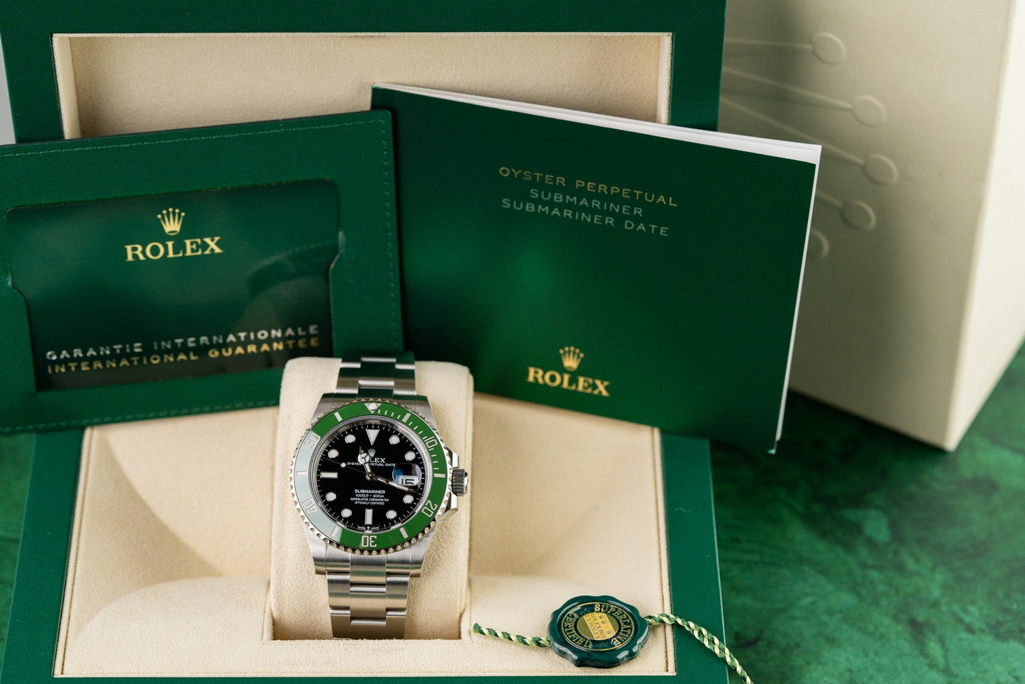 Rolex Submariner Date 41mm 'Starbucks' 126610LV Oyster bracelet — Pre-Owned Rolex Sydney