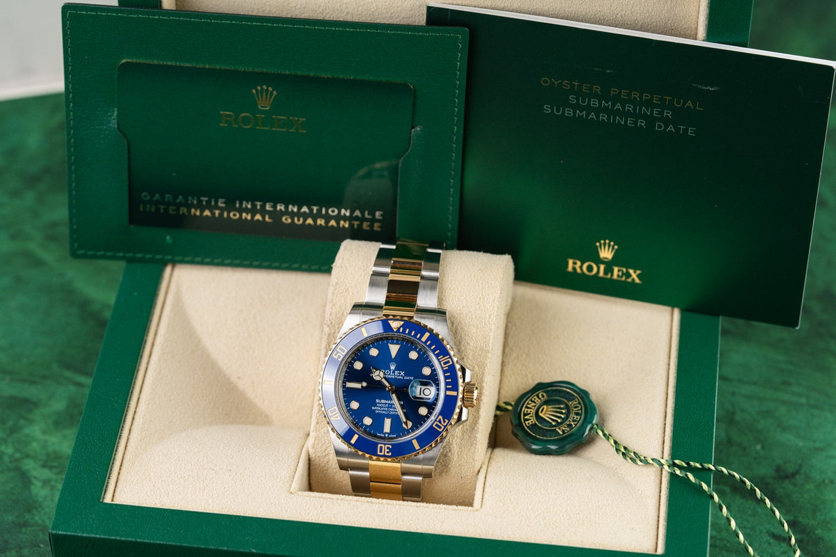 Rolex Submariner Date 126613LB Bluesy Blue Dial Full Set Box and Papers 2021 - Rolex Sydney