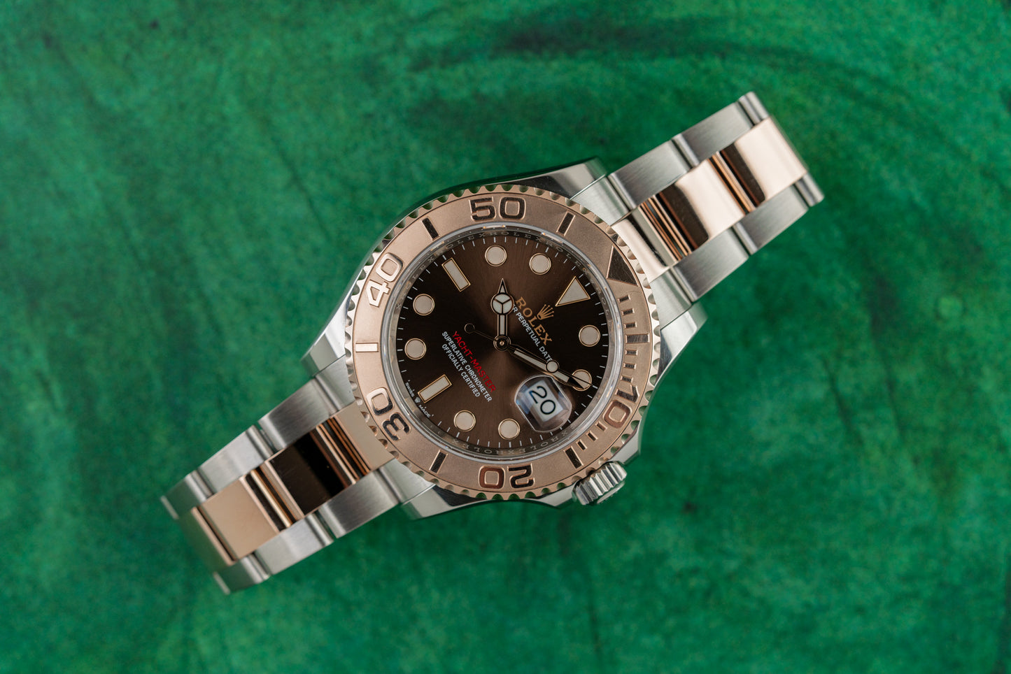 Rolex Yacht-Master 40 Chocolate Dial 126621 Two Tone Rose Gold 2021 Model