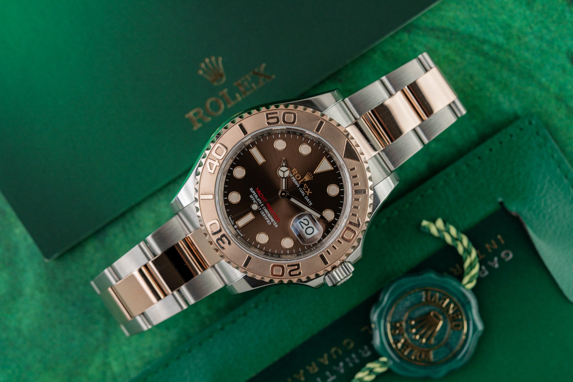 Rolex Yacht-Master 40 Chocolate Dial 126621 Two Tone Rose Gold 2021 Model