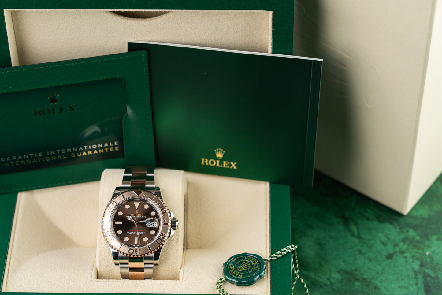 Rolex Yacht-Master 40 Chocolate Dial 126621 Two Tone Rose Gold 2021 Model