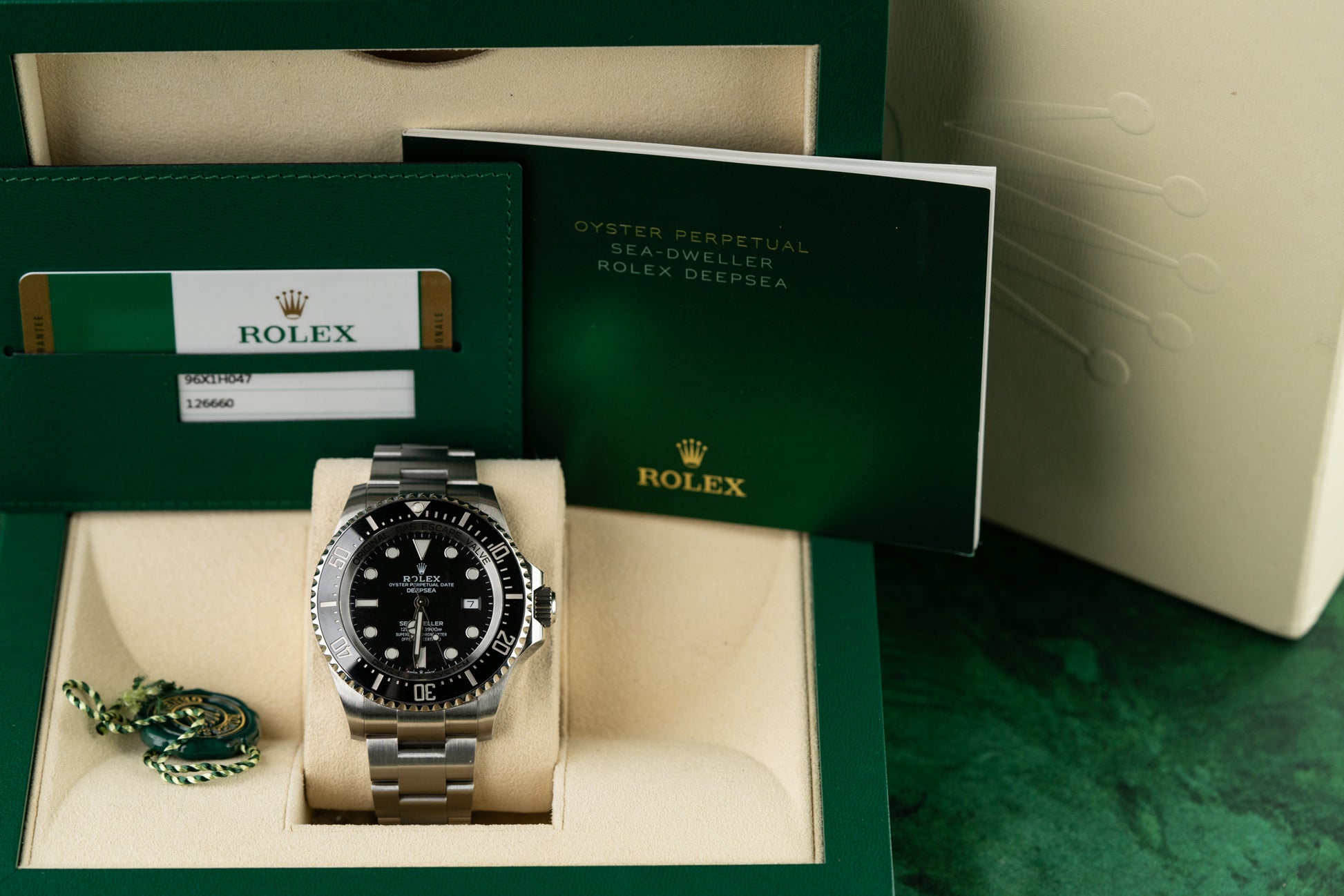 Rolex Sea-Dweller Deepsea Black 126660 Stainless Steel 2018 Model