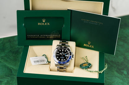 Rolex GMT-Master II 'Batman' 126710BLNR Stainless Steel 2023 Model