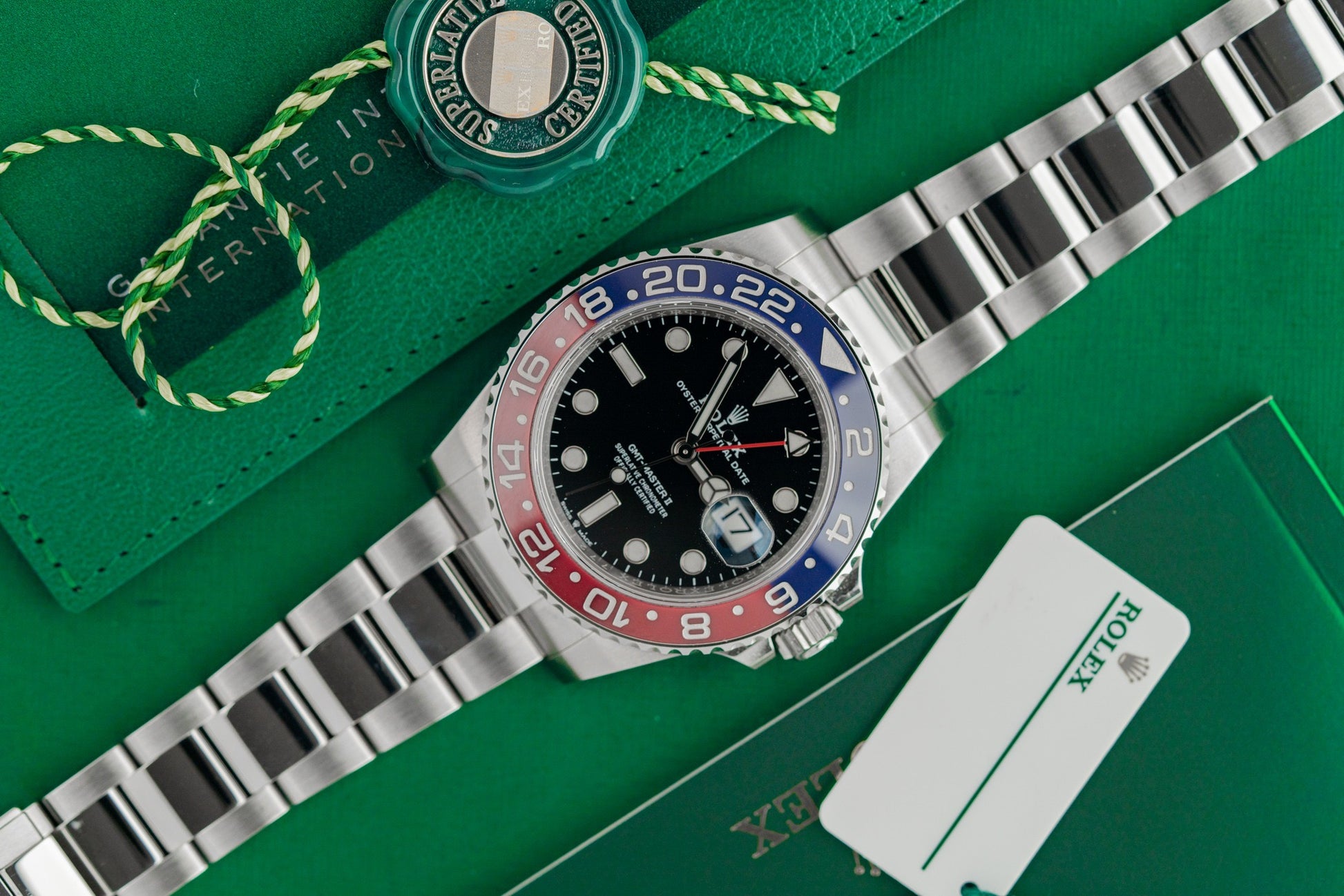 Rolex GMT-Master II 126710BLRO 'Pepsi" on Oyster Bracelet 2021 Model