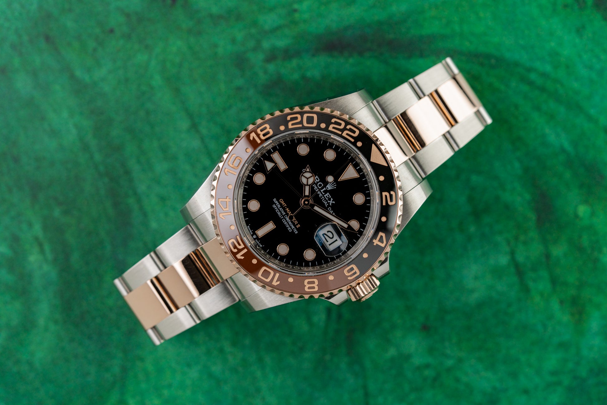 Rolex GMT-Master II 126711CHNR 'Rootbeer' Two Tone Rose Gold 2022 Model