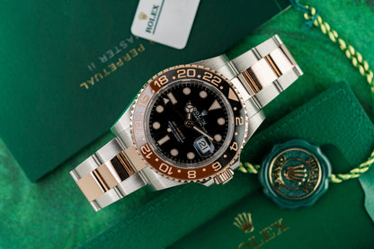 Rolex GMT-Master II 126711CHNR 'Rootbeer' Two Tone Rose Gold 2022 Model