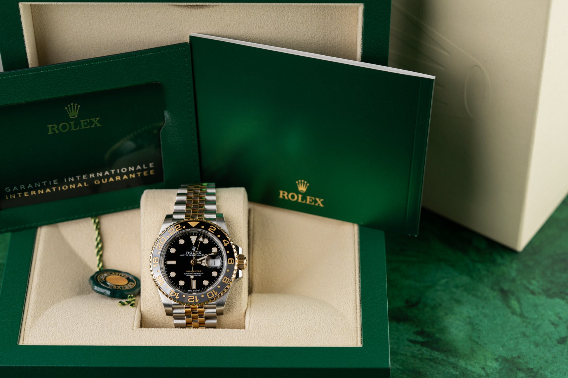 Rolex GMT-Master II Black Dial 126713GRNR 'Zombie' Two Tone 2023 Model