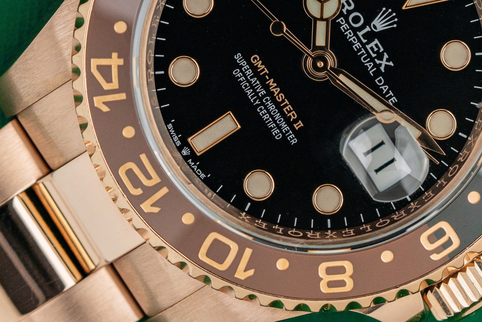 Rolex GMT-Master II 126715CHNR 'Rootbeer' Rose Gold 2020 Model