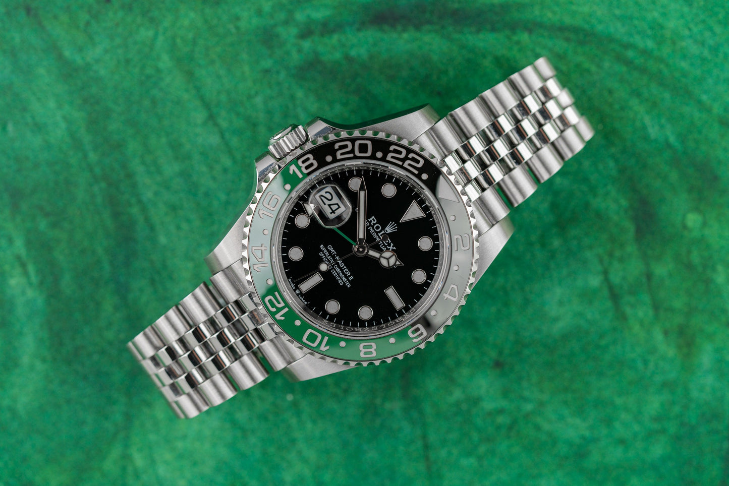 Rolex GMT-Master II 126720VTNR Sprite Black Dial 2022 - The Watch Business Sydney