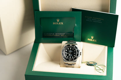 Rolex Sea-dweller Deepsea 136660 Black Dial Stainless Steel 2023 Model