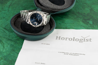 Rolex Oyster Perpetual Date 15210 Blue Y Serial 2002 Model