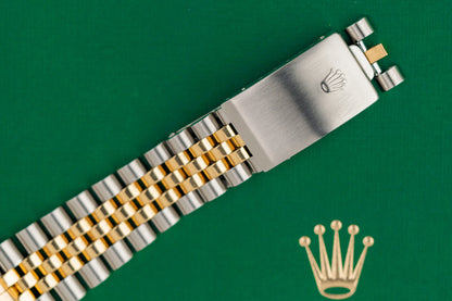 Rolex Datejust 36 Champagne Index Dial 16233 Two Tone 1990 Model