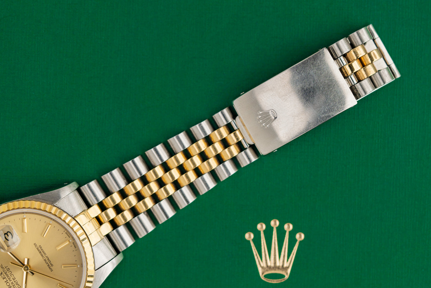 Rolex Datejust 36 Champagne Dial 16233 Two Tone 1991 Model