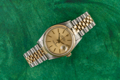 Rolex Datejust 36 Champagne Index - The Watch Business Sydney